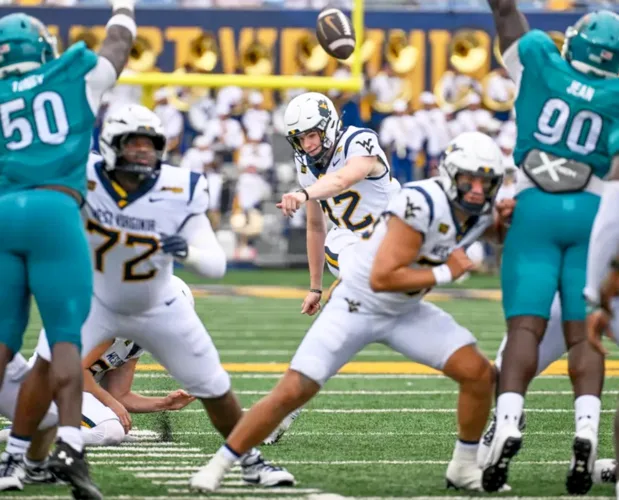 Cassidy hasn't kicked for long, becoming most consistent Mountaineer